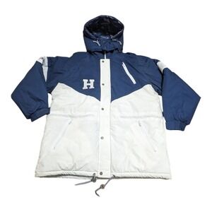 Vintage Howard University Turbo Sportswear Puffy Winter Coat Retro College Large